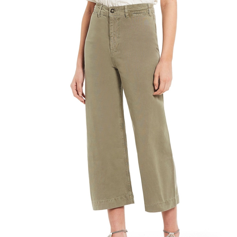 Free People Patti Crop Cotton Pants